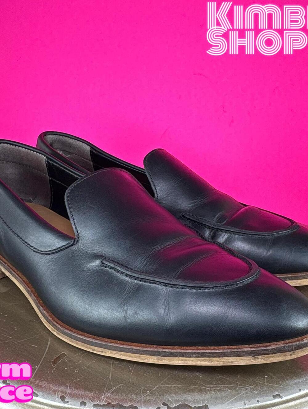 Everlane The Modern Black Leather Loafer US 6.5 EU 37
